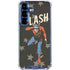 DC Comics The Flash Retro Action Pose Galaxy S25 Clear Case